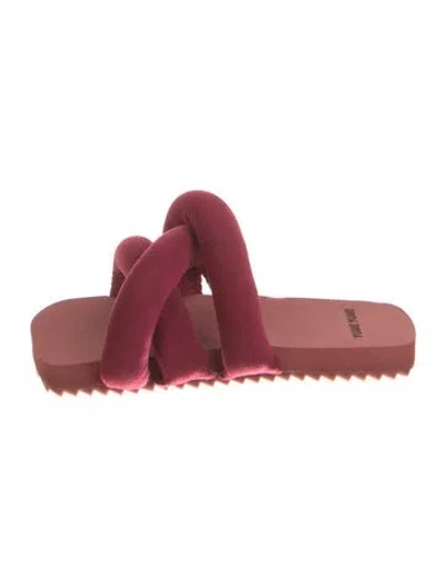 Pre-owned Yume Yume Slides In Red