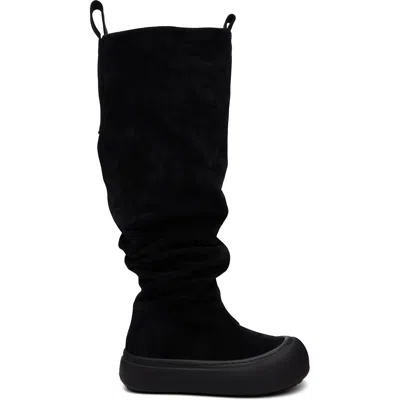 Yume Yume Ssense Exclusive Black Fisherman Chelsea Boots