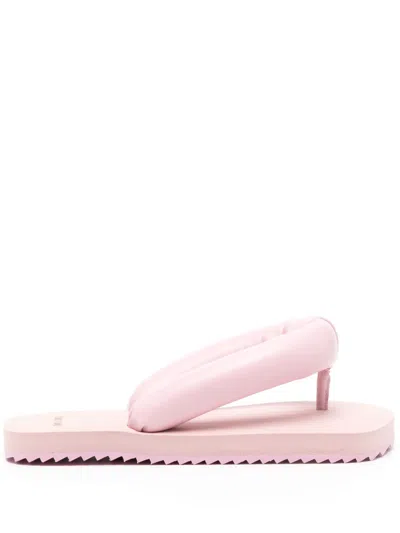 Yume Yume Suki Padded Flip Flops In Pink