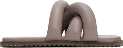 Yume Yume Taupe Tyre Slides In Castor