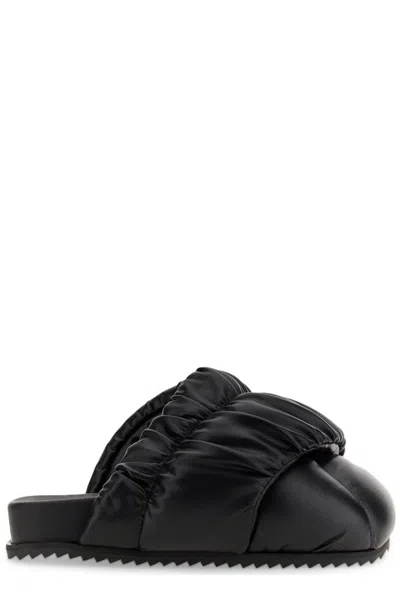 Yume Yume Padded Slip-on Mules In Black