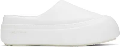 Yume Yume White Goofy Slip-on Loafers
