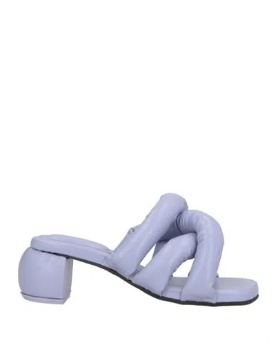 Yume Yume Woman Sandals Lilac Size 7 Synthetic Material In Purple