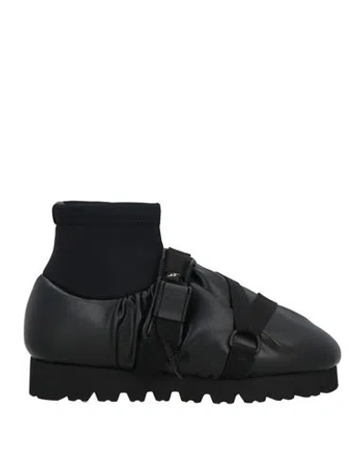 Yume Yume Woman Ankle Boots Black Size 9.5 Textile Fibers