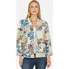 Yumi Indian Patchwork Reversible Jacket In Multi