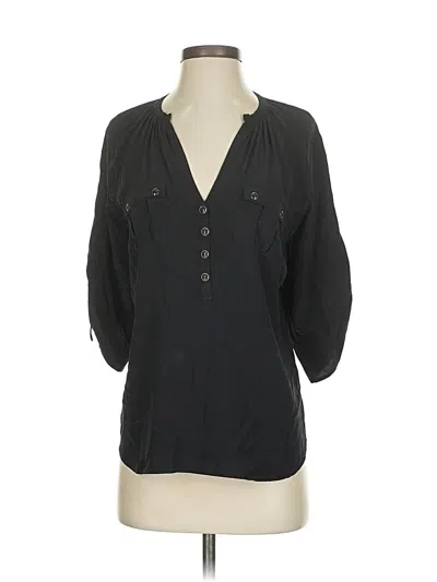 Pre-owned Yumi Kim 3/4 Sleeve Blouse In Black