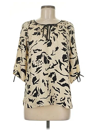 Pre-owned Yumi Kim 3/4 Sleeve Blouse In Ivory