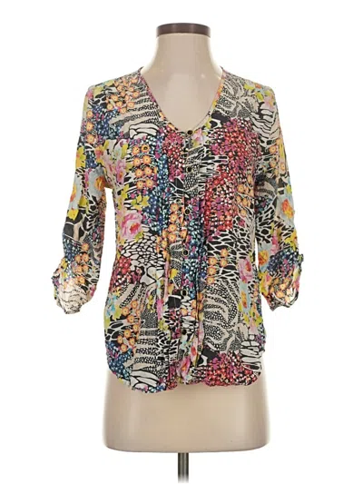 Pre-owned Yumi Kim 3/4 Sleeve Blouse In Yellow