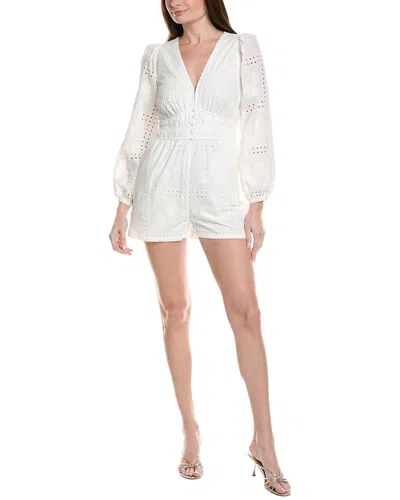 Yumi Kim Abigail Romper In White