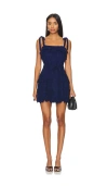 Yumi Kim Amira Dress In California Eyelet Navy