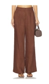 Yumi Kim Bobbi Pant In Brown