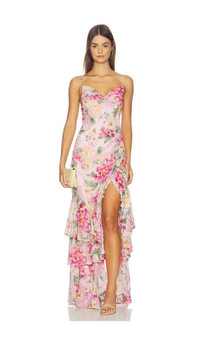 Yumi Kim Carmine Maxi Dress In Pink