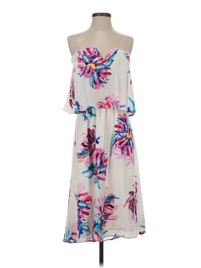 Pre-owned Yumi Kim Casual Dress In White