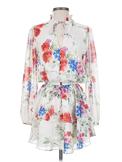 Pre-owned Yumi Kim Casual Dress In White