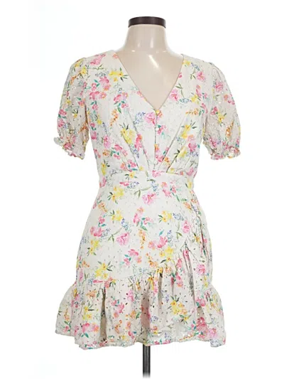 Pre-owned Yumi Kim Casual Dress In White