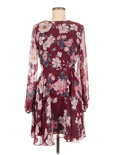 Yumi Kim Cocktail Dress In Burgundy