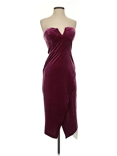 Yumi Kim Cocktail Dress In Burgundy