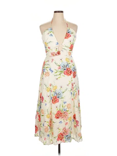 Pre-owned Yumi Kim Cocktail Dress In White