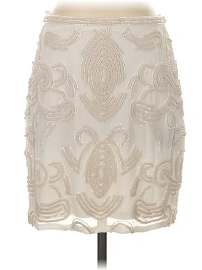Pre-owned Yumi Kim Formal Skirt In White
