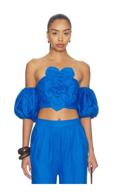 Yumi Kim Kiera Top In Blue