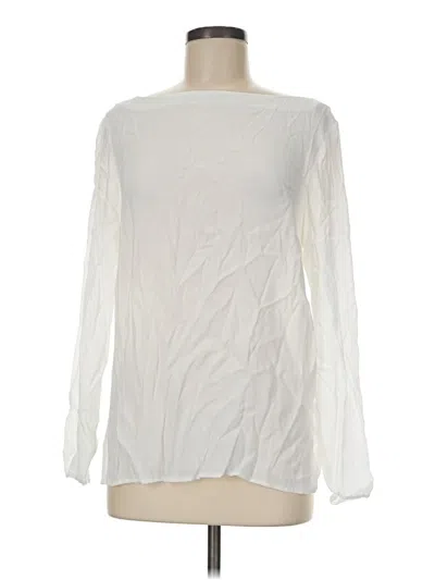 Pre-owned Yumi Kim Long Sleeve Blouse In Ivory