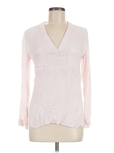 Pre-owned Yumi Kim Long Sleeve Blouse In Pink