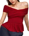Yumi Kim Maya Top In Red