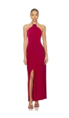 Yumi Kim Nova Dress In Burgundy