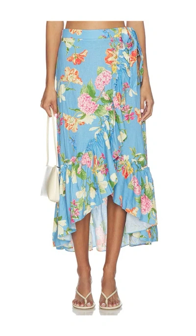 Yumi Kim Novella Skirt In Blue