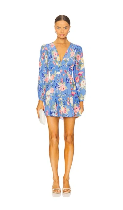 Yumi Kim Renee Dress In Blue Lagoon Kiss