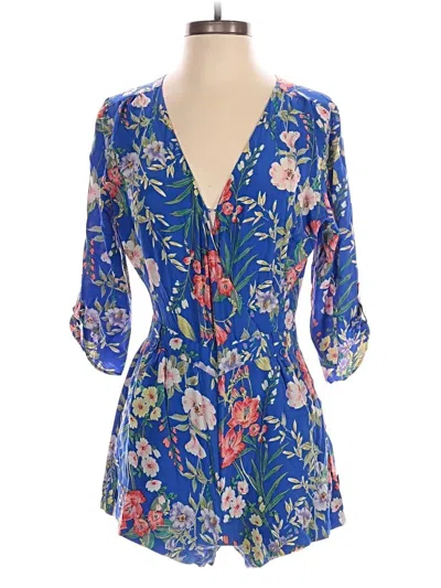 Pre-owned Yumi Kim Romper In Blue