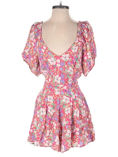 Pre-owned Yumi Kim Romper In Pink