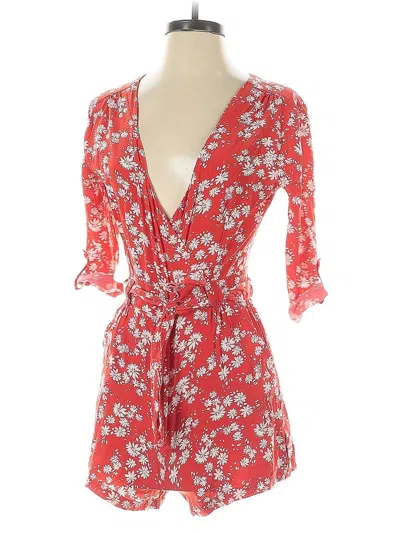 Pre-owned Yumi Kim Romper In Red