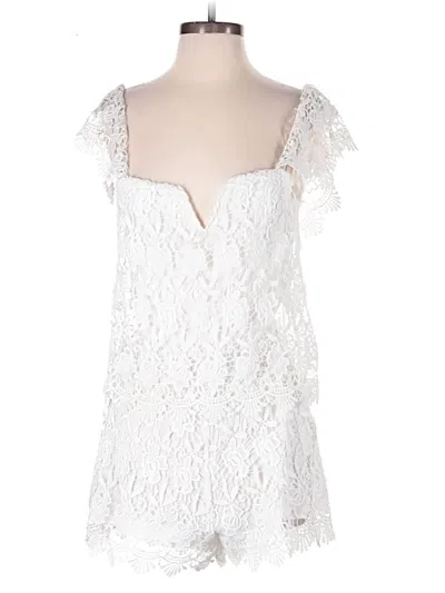 Pre-owned Yumi Kim Romper In White