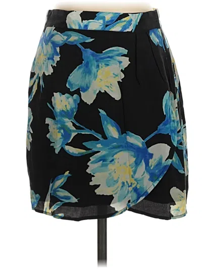 Pre-owned Yumi Kim Silk Skirt In Blue