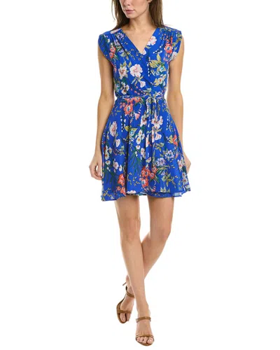 Yumi Kim Silk Wrap Dress In Multi