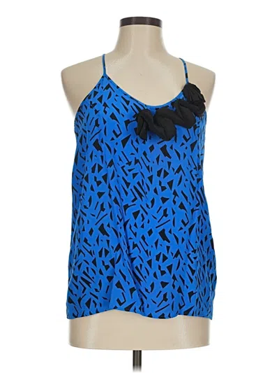 Pre-owned Yumi Kim Sleeveless Blouse In Blue