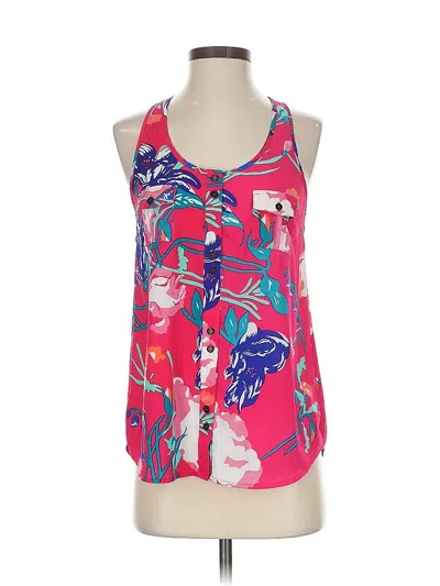 Pre-owned Yumi Kim Sleeveless Blouse In Pink