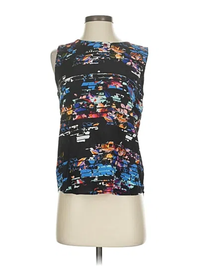 Pre-owned Yumi Kim Sleeveless Silk Top Black Strapless Neckline Tops