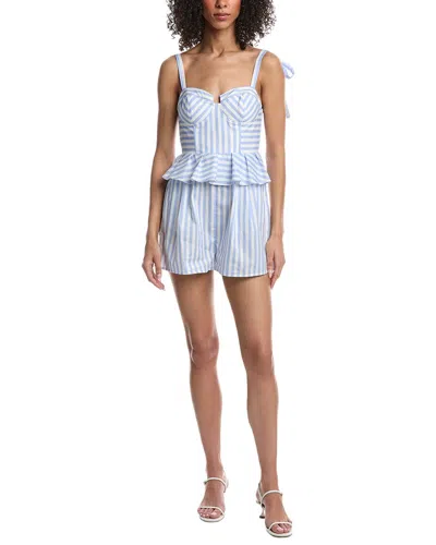 Yumi Kim Vera Romper In Blue