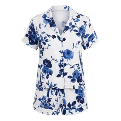 Yumi Kim Women's Blue Beauty Rest Floral Pajama Set