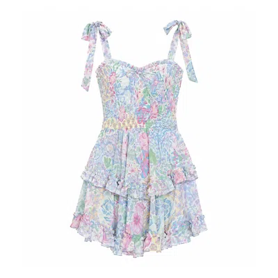 Yumi Kim Elise Dress In Capri Sunset