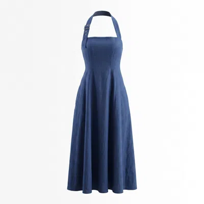 Yumi Kim Women's Blue Komiki Linen Dress