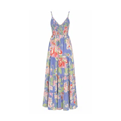Yumi Kim Women's Blue Kuhio Maxi Dress In Multi