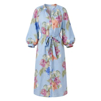 Yumi Kim Women's Blue Nalani Linen Dress