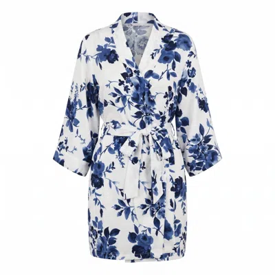 Yumi Kim Women's Dream Lover Blue Floral Robe In Multi