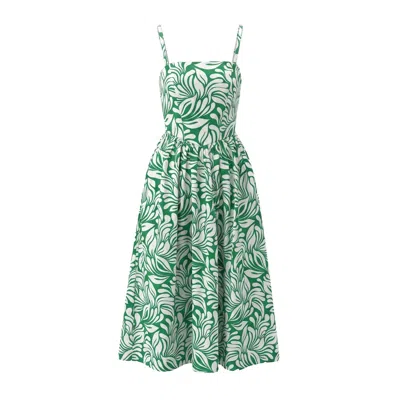 Yumi Kim Women's Green Esme Midi Dress