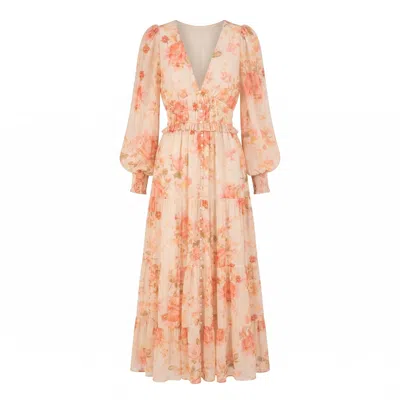 Yumi Kim Women's Orange Frida Dawn Maxi Dress In Multi