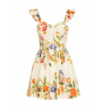 Yumi Kim Women's Orchard Linen Dress In Multi