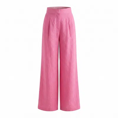 Yumi Kim Women's Pink Bliss Linen Pant